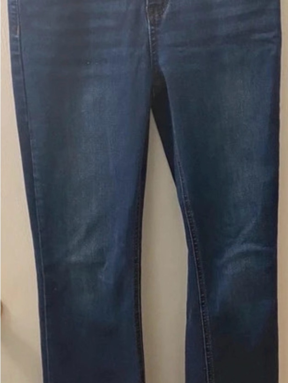 Women's Sz 7/28 Enjean Skinny Stretch Jeans Pull-On Dark Wash